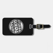 Moe vaders club grappig bagagelabel (Voorkant horizontaal)