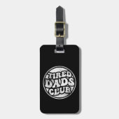 Moe vaders club grappig bagagelabel (Voorkant verticaal)