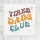 Moe vaders club grappig bedankjes labels (Achterkant)