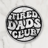 Moe vaders club grappig bedankjes labels (Achterkant)