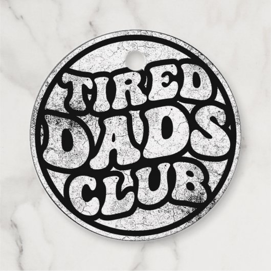Moe vaders club grappig bedankjes labels (Voorkant)