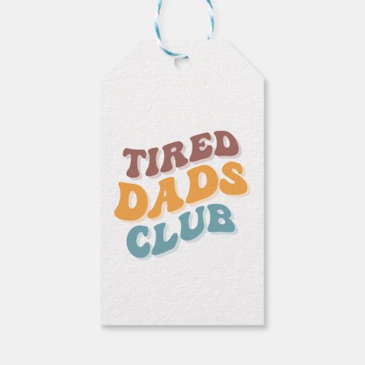 Moe vaders club grappig cadeaulabel (Achterkant)