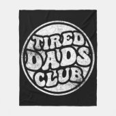 Moe vaders club grappig fleece deken (Voorkant)
