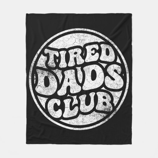 Moe vaders club grappig fleece deken (Voorkant)