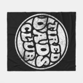Moe vaders club grappig fleece deken (Voorkant (Horizontaal))