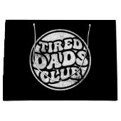 Moe vaders club grappig groot cadeauzakje (Voorkant)