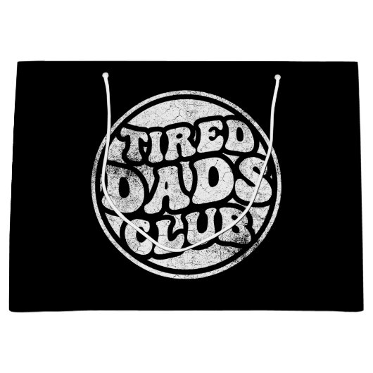 Moe vaders club grappig groot cadeauzakje (Voorkant)