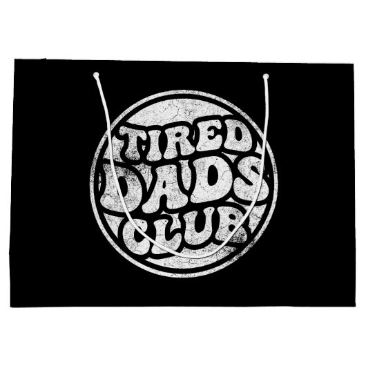 Moe vaders club grappig groot cadeauzakje (Achterkant)