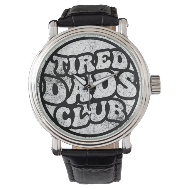 Moe vaders club grappig horloge (Voorkant)