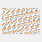 Moe vaders club grappig inpakpapier vel (Voorkant 3)