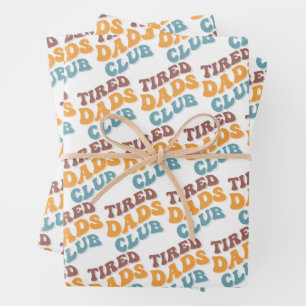 Moe vaders club grappig inpakpapier vel