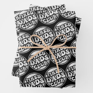 Moe vaders club grappig inpakpapier vel