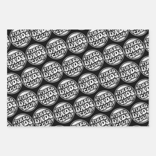 Moe vaders club grappig inpakpapier vel (Voorkant)
