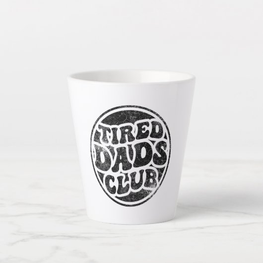 Moe vaders club grappig latte mok (Voorkant)