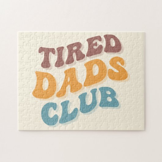 Moe vaders club grappig legpuzzel (Horizontaal)