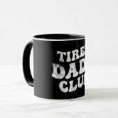 Moe vaders club grappig mok (Voorkant links)