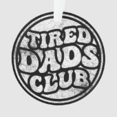 Moe vaders club grappig ornament (voorkant)