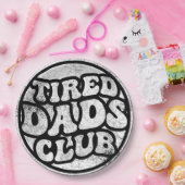 Moe vaders club grappig papieren bordje (Feest)