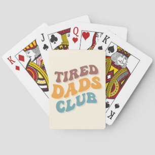 Moe vaders club grappig pokerkaarten