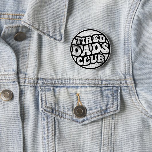 Moe vaders club grappig ronde button 5,7 cm (In situ)
