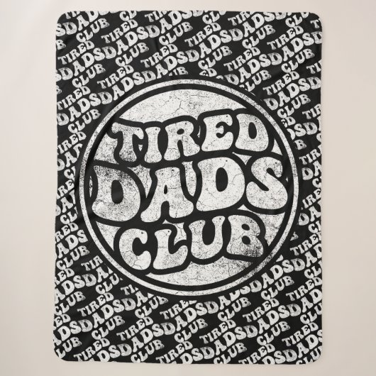 Moe vaders club grappig sherpa deken (Voorkant)