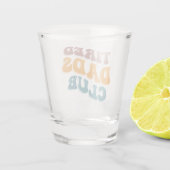 Moe vaders club grappig shot glas (Achterkant)