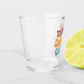 Moe vaders club grappig shot glas (Links)