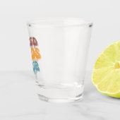 Moe vaders club grappig shot glas (Rechts)