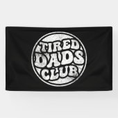 Moe vaders club grappig spandoek (Horizontaal)