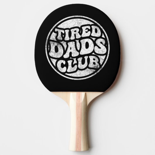 Moe vaders club grappig tafeltennisbatje (Voorkant)