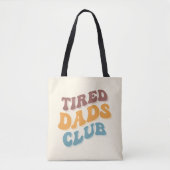 Moe vaders club grappig tote bag (Voorkant)