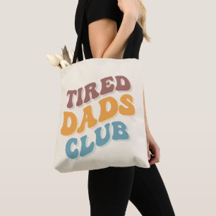 Moe vaders club grappig tote bag