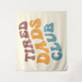 Moe vaders club grappig wandkleed (Voorkant)