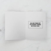 Moe van de gevangenis? Wenskaart Kaart (Binnen)