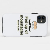 Moe van de snor, scheer het af Case-Mate iPhone case (Achterkant (horizontaal))