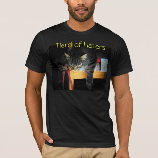 Moe van haters Kat T-shirt (Voorkant)