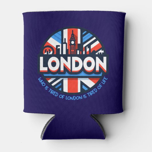 Moe van Londen Blikjeskoeler (Voorkant)