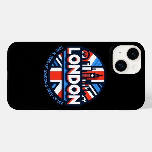 Moe van Londen Case-Mate iPhone Case (Achterkant (horizontaal))