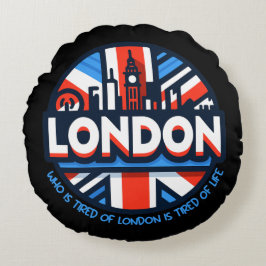 Moe van Londen Rond Kussen