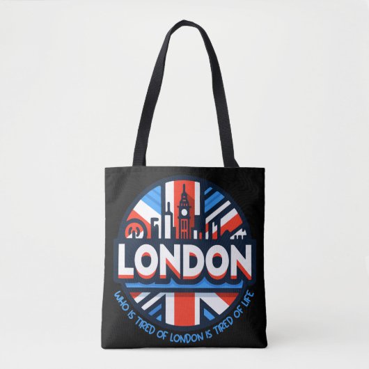 Moe van Londen Tote Bag (Voorkant)
