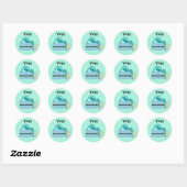 Moe Yoga Accessoires Ronde Sticker (Vel)
