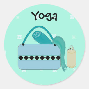 Moe Yoga Accessoires Ronde Sticker