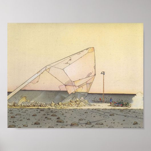 Moebius Crystal Poster (Voorkant)