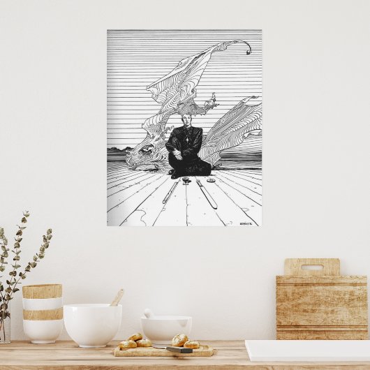 Moebius Strength of Man Poster (Keuken)