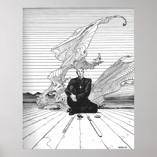 Moebius Strength of Man Poster (Voorkant)