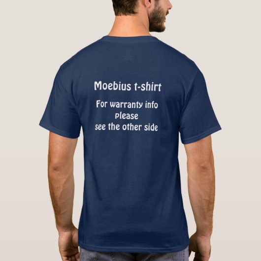 Moebius t-shirt (Achterkant)