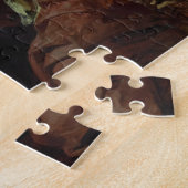Moed, angst en wanhoop, kijk naar de strijd legpuzzel (Zijkant)