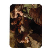 Moed, angst en wanhoop, kijk naar de strijd magneet (Verticaal)