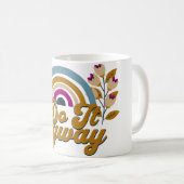 "Moed Bloom: Doe het toch!" Koffiemok (Voorkant rechts)