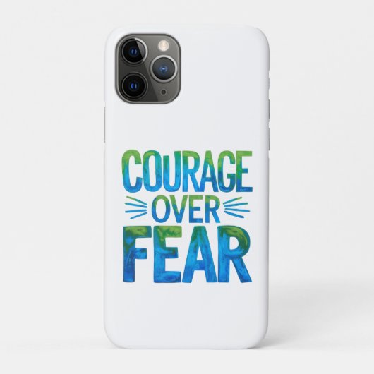 Moed boven angst Case-Mate iPhone case (Achterkant)
